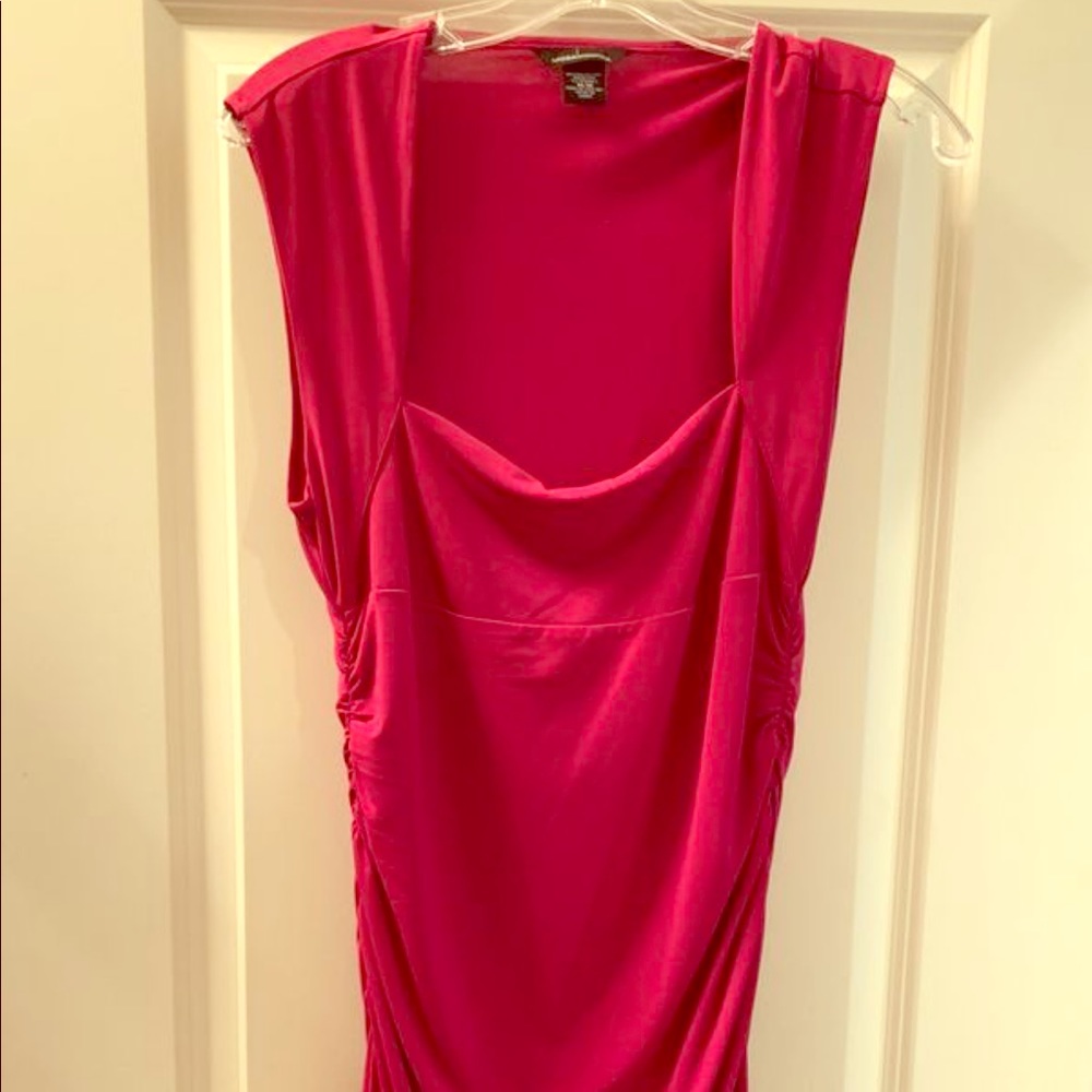 Pink jersey sheath